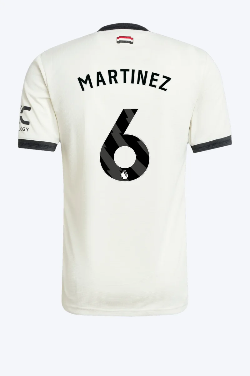 Martinez 6 Voetbalshirt - Manchester United 24/25 Derde Authentic