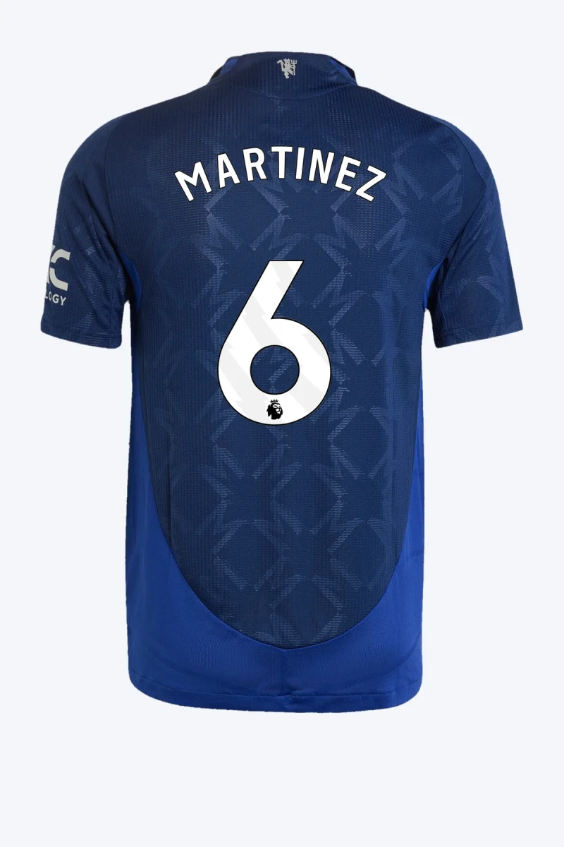 Martinez 6 Voetbalshirt - Manchester United 24/25 Uit Authentic