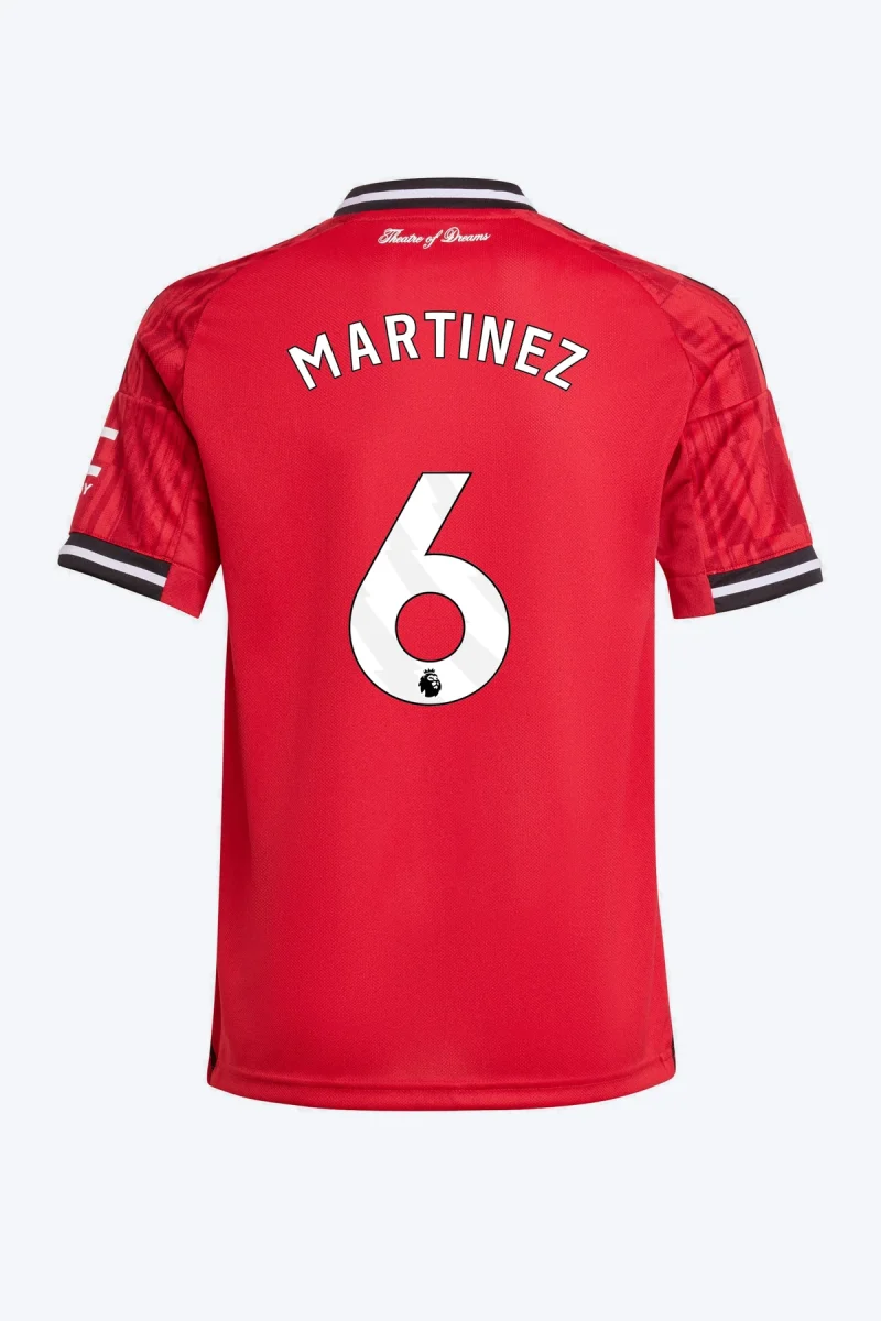 Martinez 6 Voetbalshirt - Manchester United 25/26 Thuis