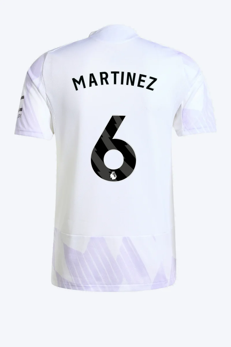 Martinez 6 Voetbalshirt - Manchester United 25/26 Uit Authentic