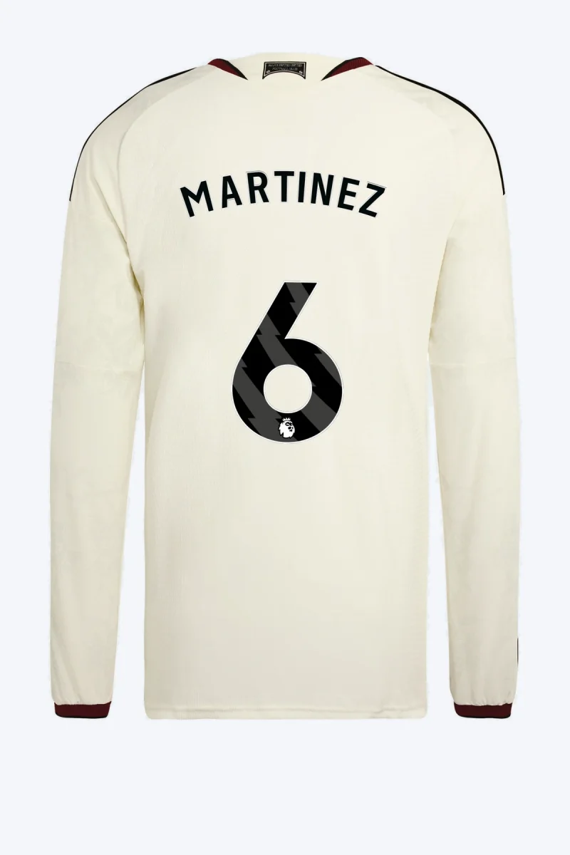 Martinez 6 Voetbalshirt - Manchester United 26/27 Derde Authentic Longsleeve