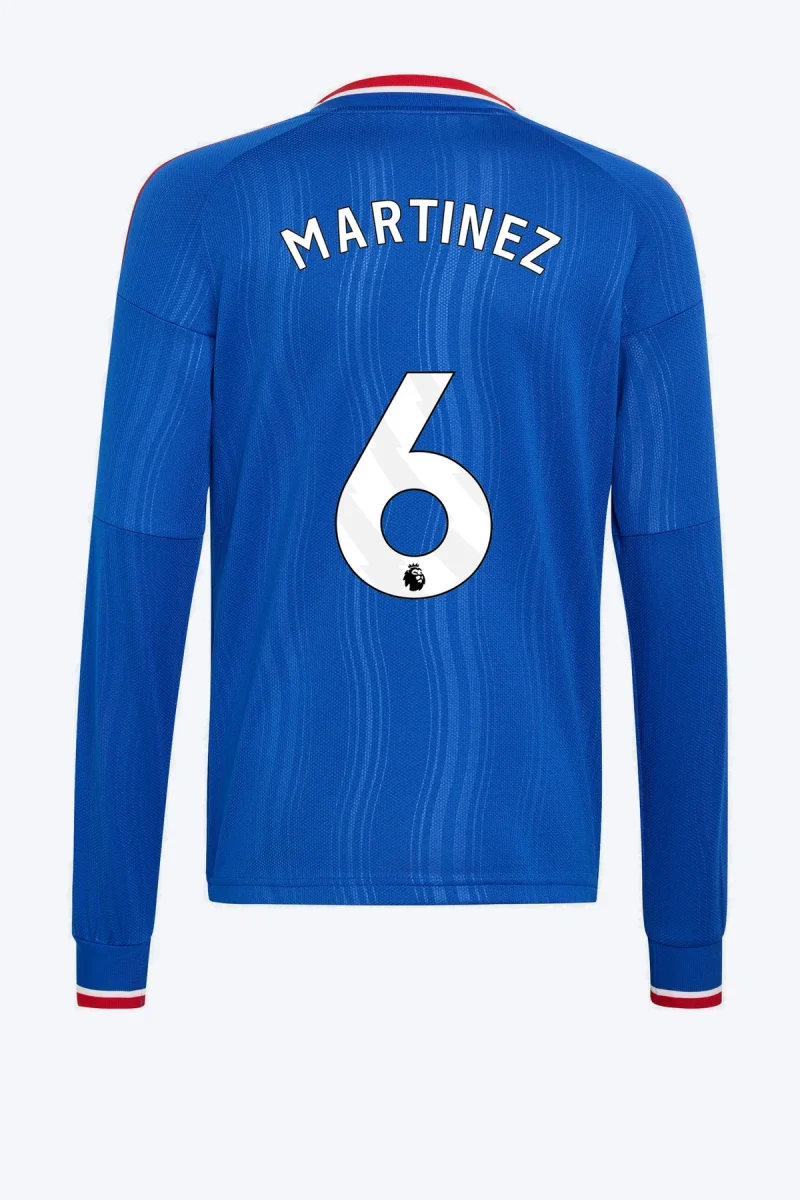 Martinez 6 Voetbalshirt - Manchester United 26/27 Uit Kids Longsleeve