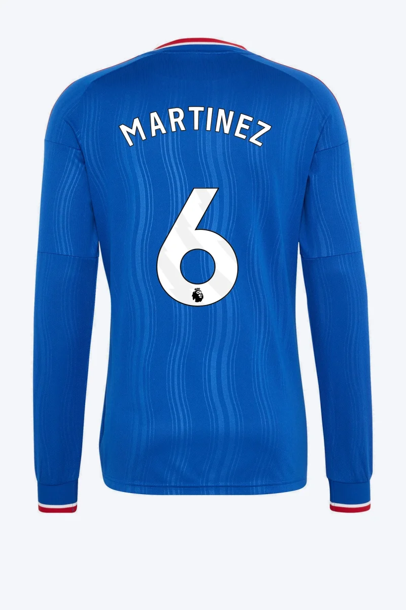 Martinez 6 Voetbalshirt - Manchester United 26/27 Uit Longsleeve