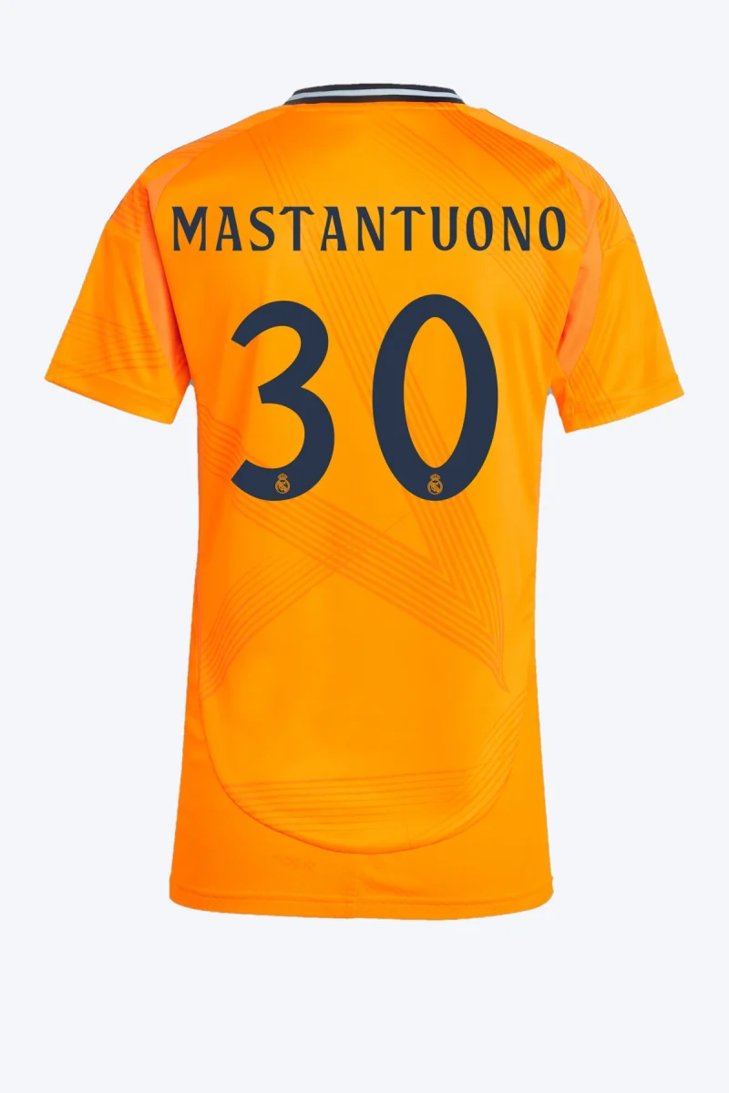 Mastantuono 30 Voetbalshirt - Real Madrid 24/25 Uit