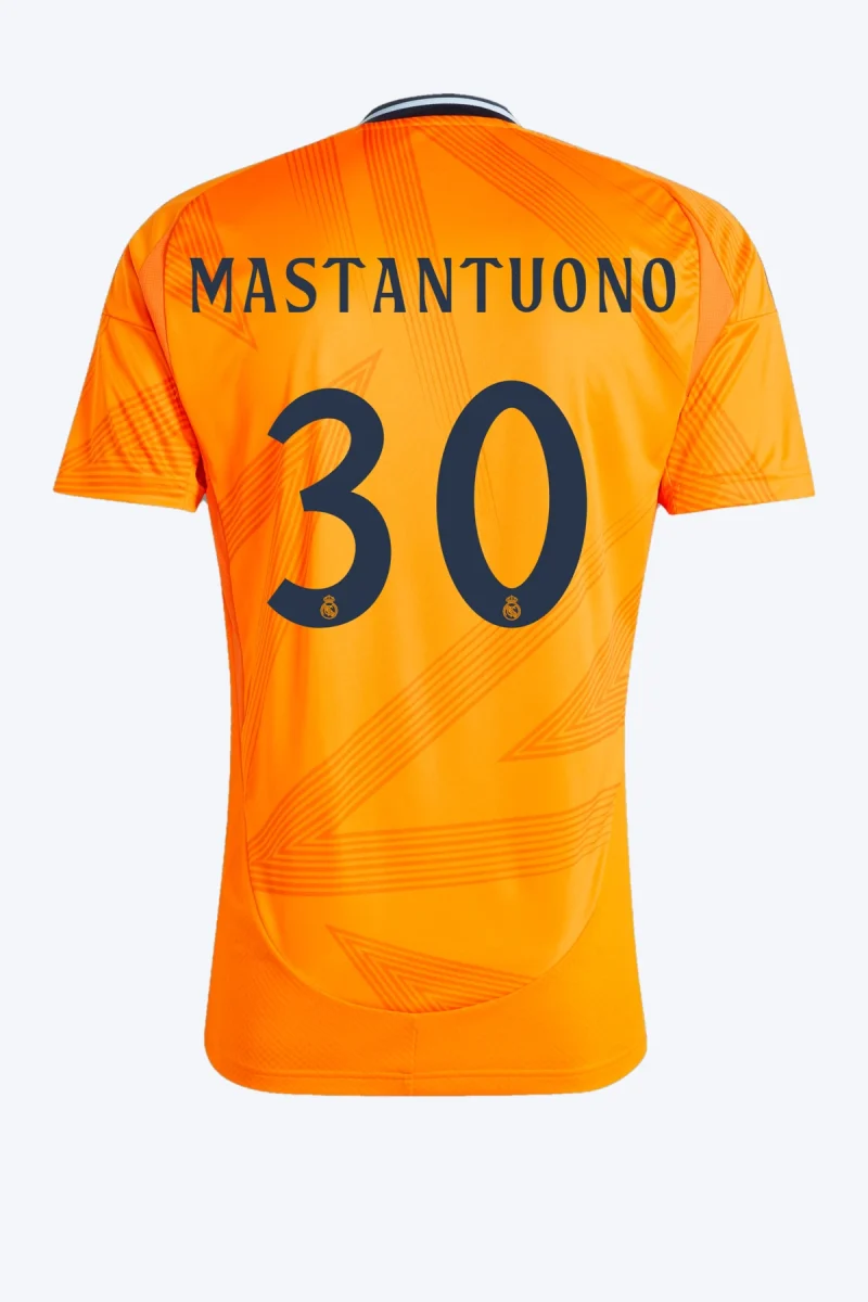Mastantuono 30 Voetbalshirt - Real Madrid 24/25 Uit