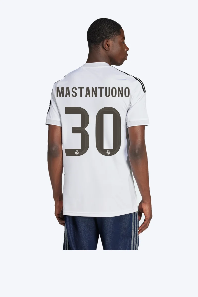 Mastantuono 30 Voetbalshirt - Real Madrid 25/26 Thuis