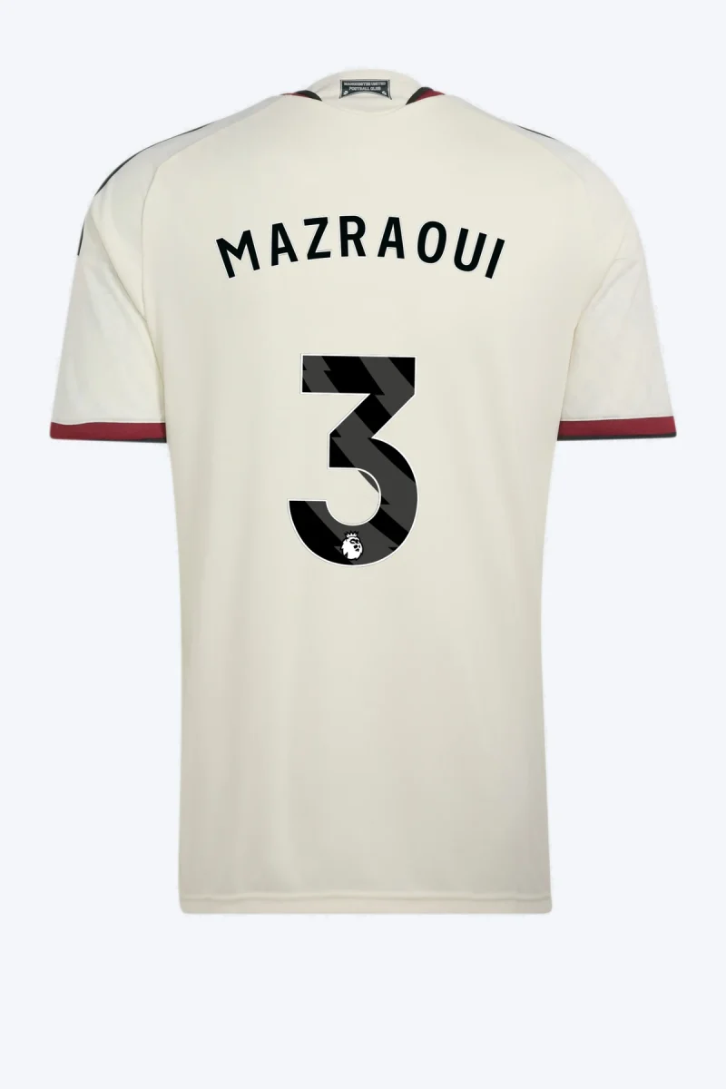 Mazraoui 3 Voetbalshirt - Manchester United 26/27 Derde