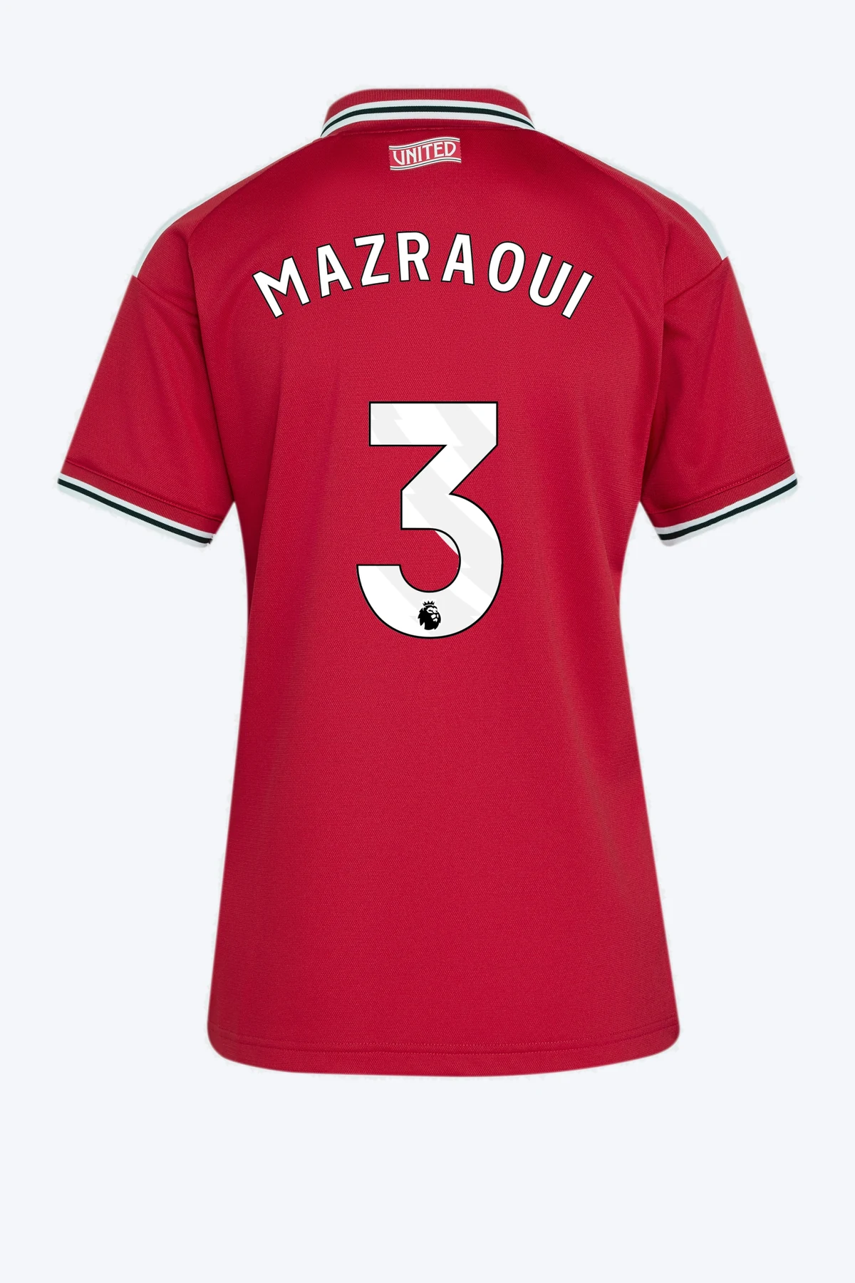 Mazraoui 3 Voetbalshirt - Manchester United 26/27 Thuis