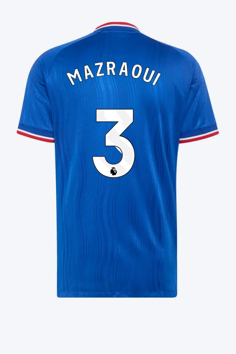 Mazraoui 3 Voetbalshirt - Manchester United 26/27 Uit Authentic