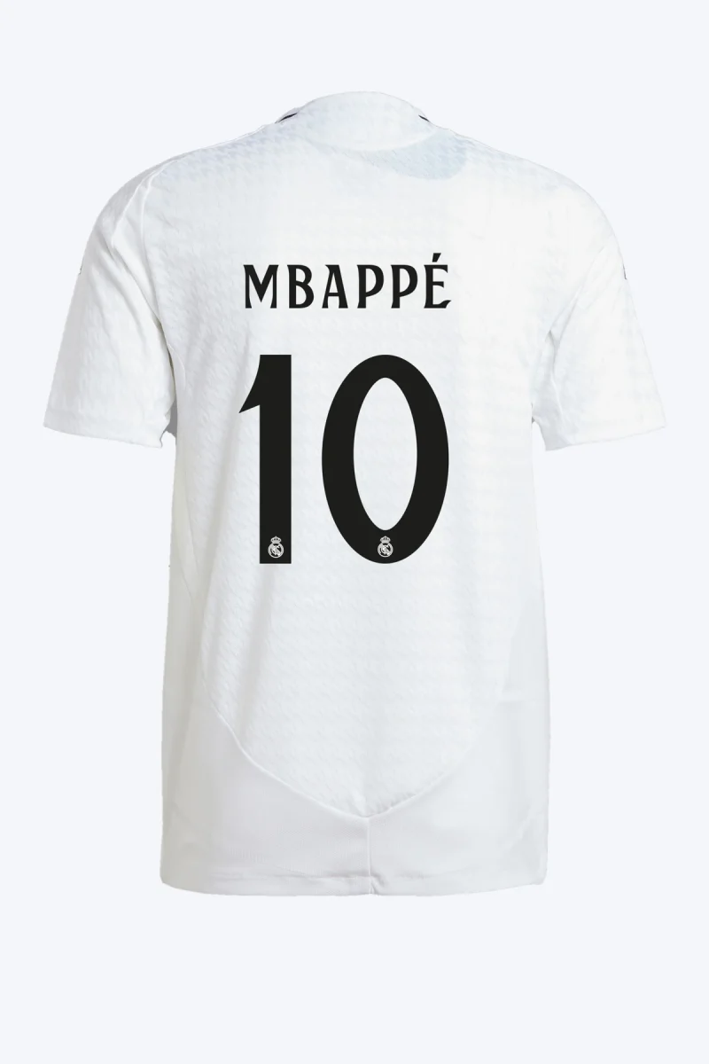 Mbappé 10 Voetbalshirt - Real Madrid 24/25 Thuis Authentic