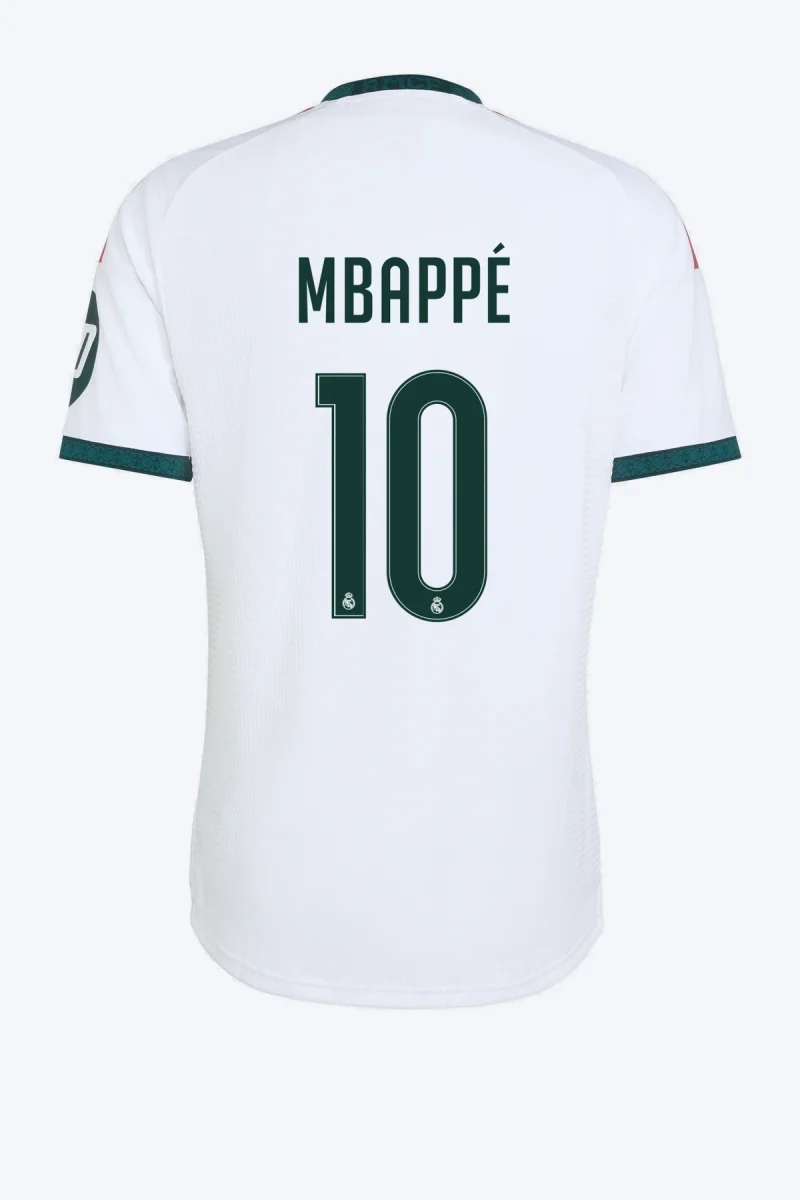 Mbappé 10 Voetbalshirt - Real Madrid 26/27 Thuis Authentic
