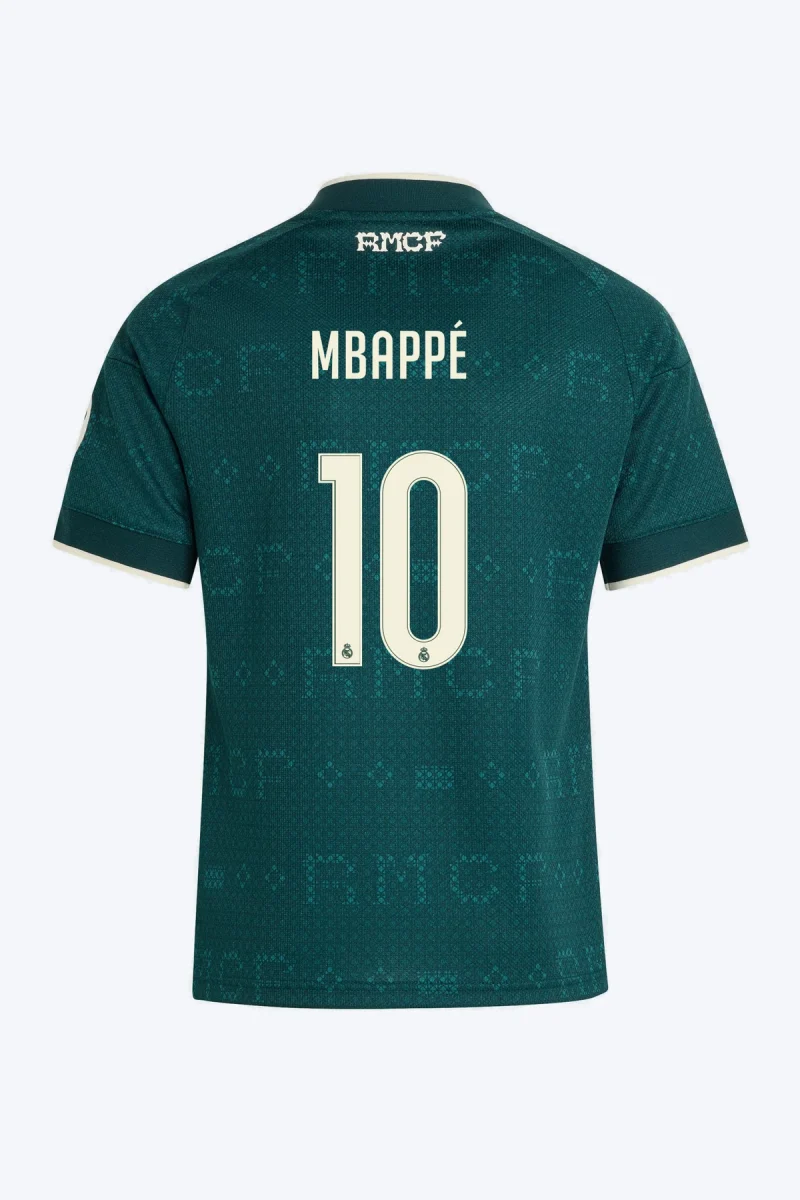 Mbappé 10 Voetbalshirt - Real Madrid 26/27 Uit Kids