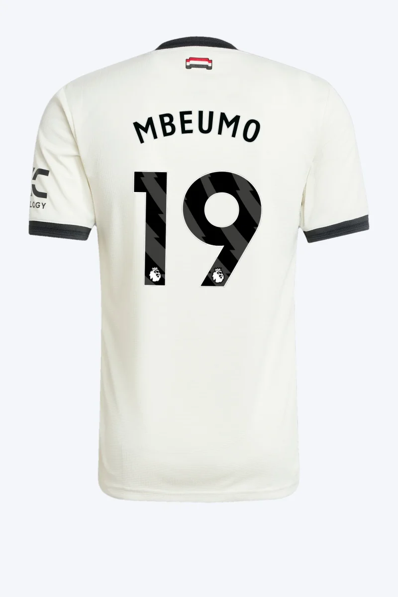 Mbeumo 19 Voetbalshirt - Manchester United 24/25 Derde Authentic
