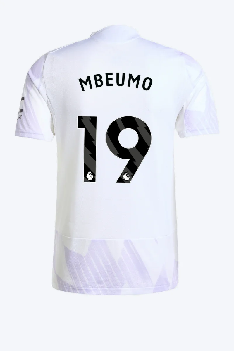 Mbeumo 19 Voetbalshirt - Manchester United 25/26 Uit Authentic