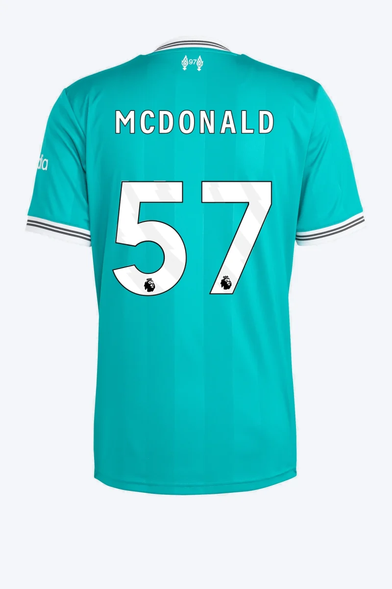Mcdonald 57 Voetbalshirt - Liverpool FC 25/26 Derde