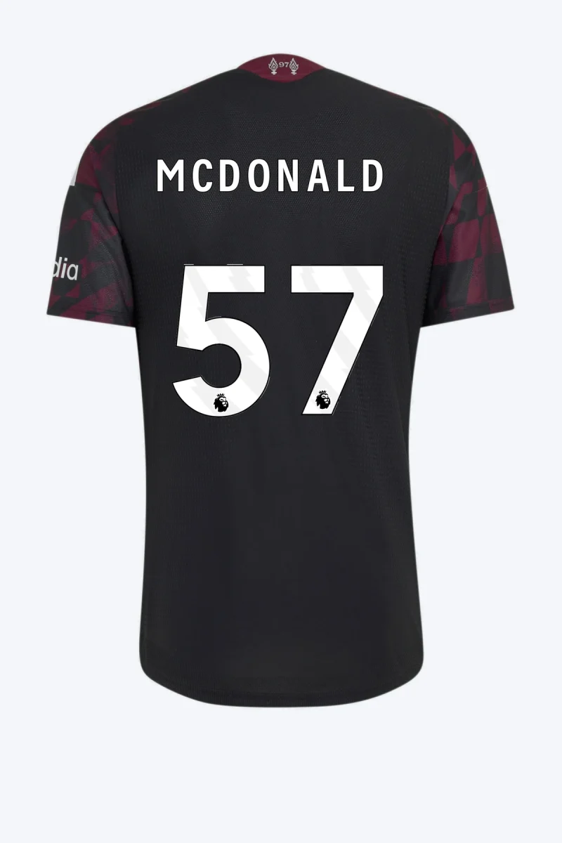 Mcdonald 57 Voetbalshirt - Liverpool FC 26/27 Derde Authentic