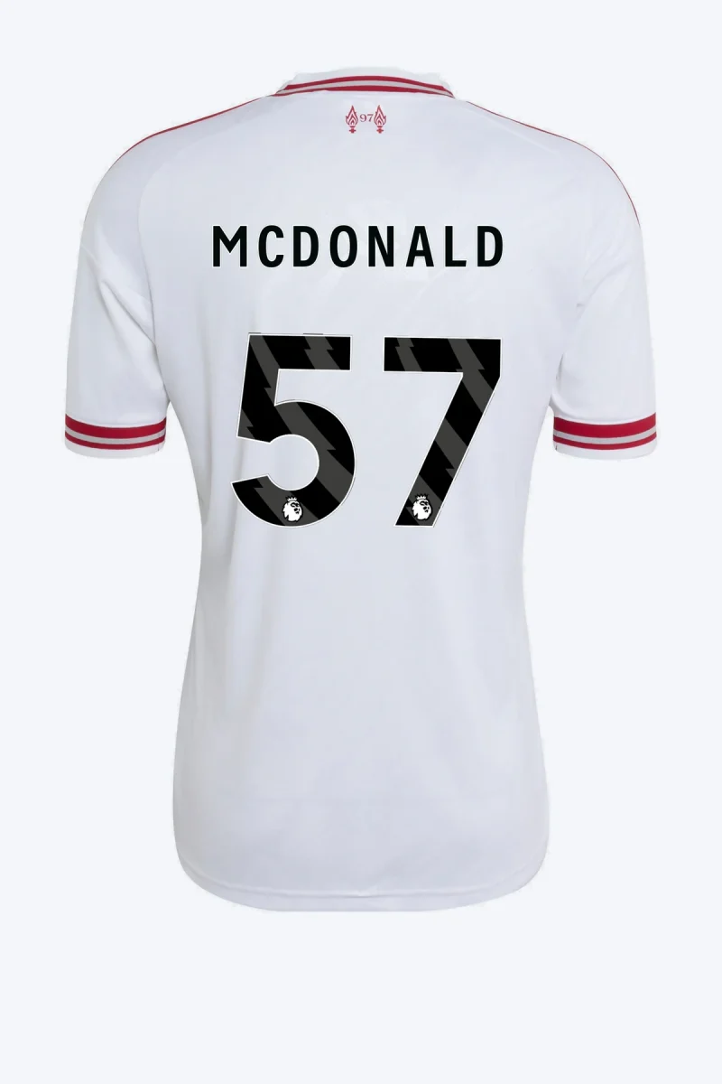 Mcdonald 57 Voetbalshirt - Liverpool FC 26/27 Uit