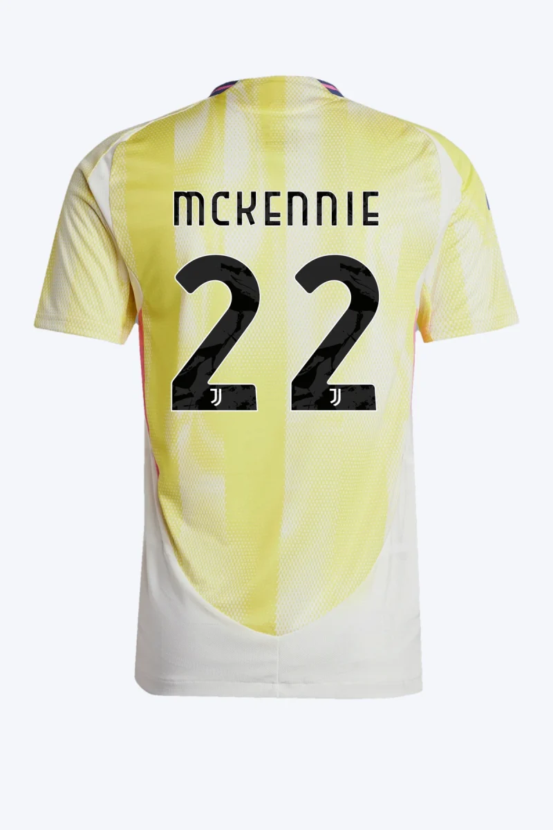 Mckennie 22 Voetbalshirt - Juventus 24/25 Uit Authentic