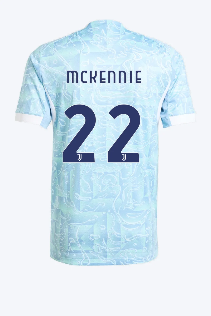 Mckennie 22 Voetbalshirt - Juventus 25/26 Uit Authentic