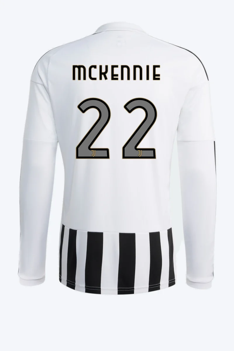 Mckennie 22 Voetbalshirt - Juventus 26/27 Thuis Lange Mouw