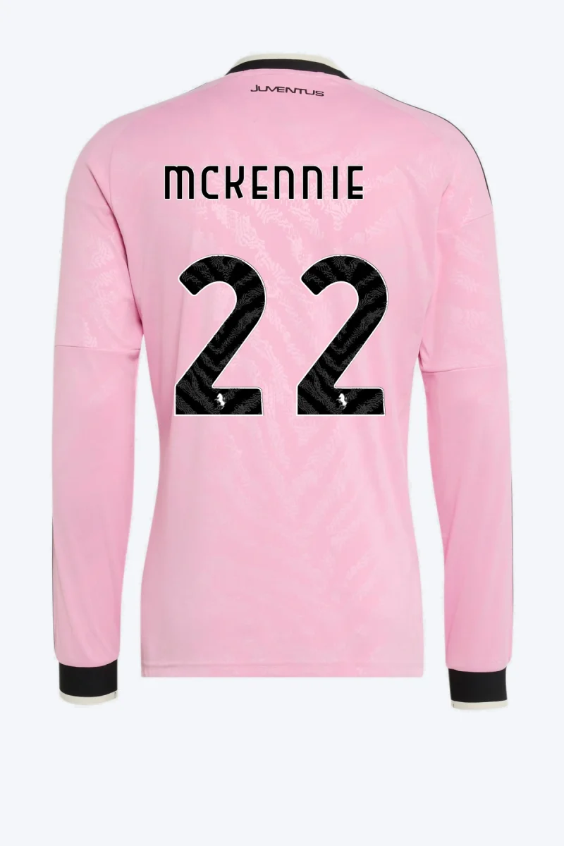 Mckennie 22 Voetbalshirt - Juventus 26/27 Uit Lange Mouw