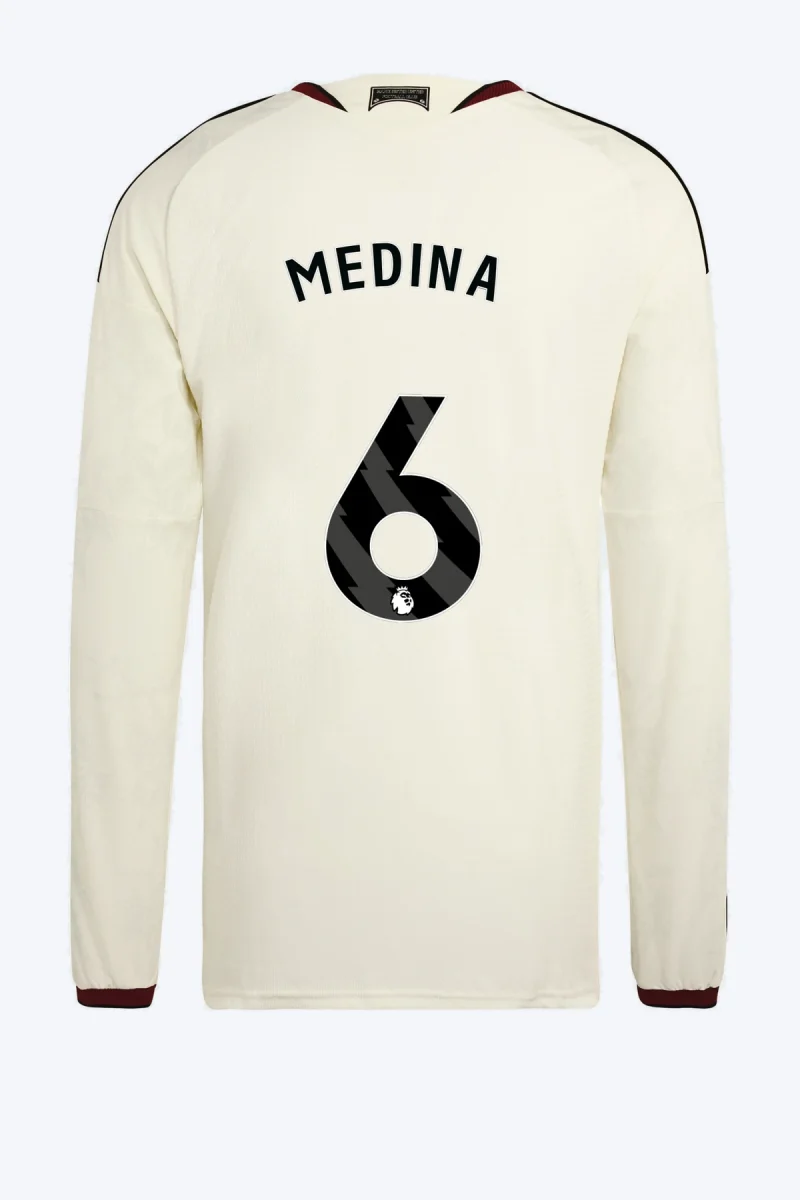 Medina 6 Voetbalshirt - Manchester United 26/27 Derde Authentic Longsleeve
