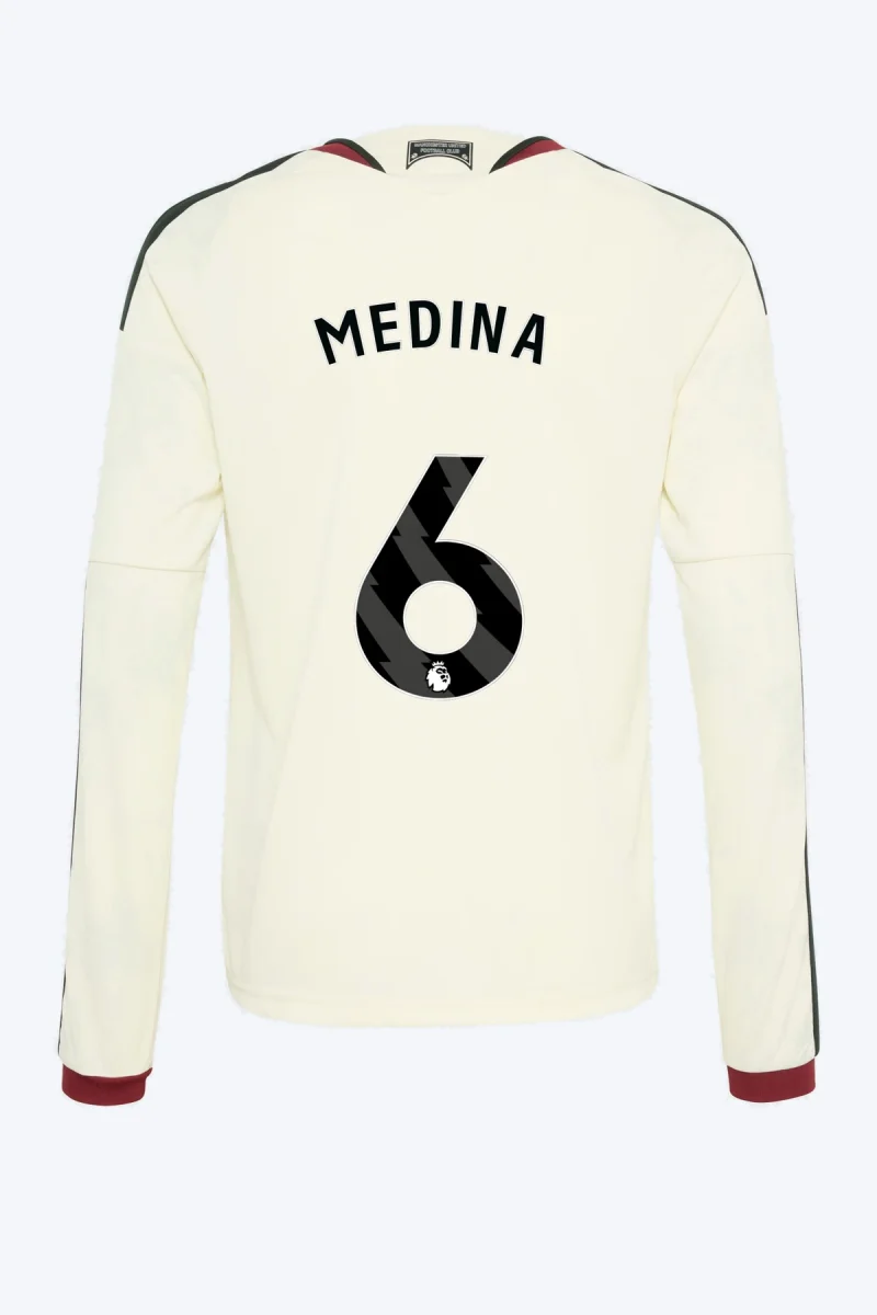 Medina 6 Voetbalshirt - Manchester United 26/27 Derde Kids Longsleeve