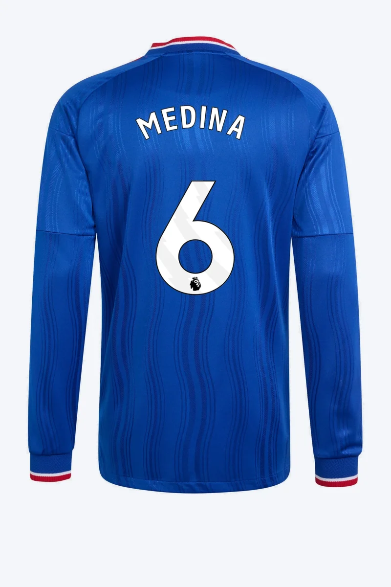 Medina 6 Voetbalshirt - Manchester United 26/27 Uit Authentic Longsleeve
