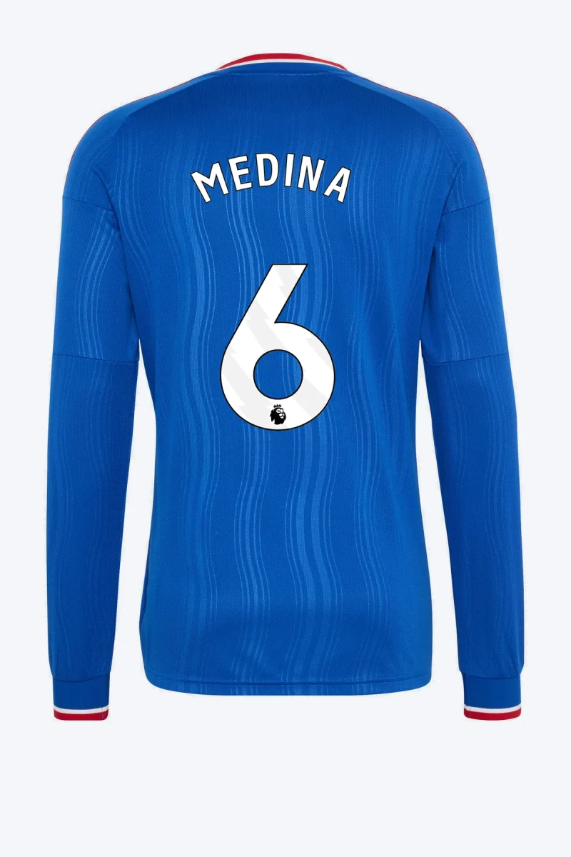 Medina 6 Voetbalshirt - Manchester United 26/27 Uit Longsleeve
