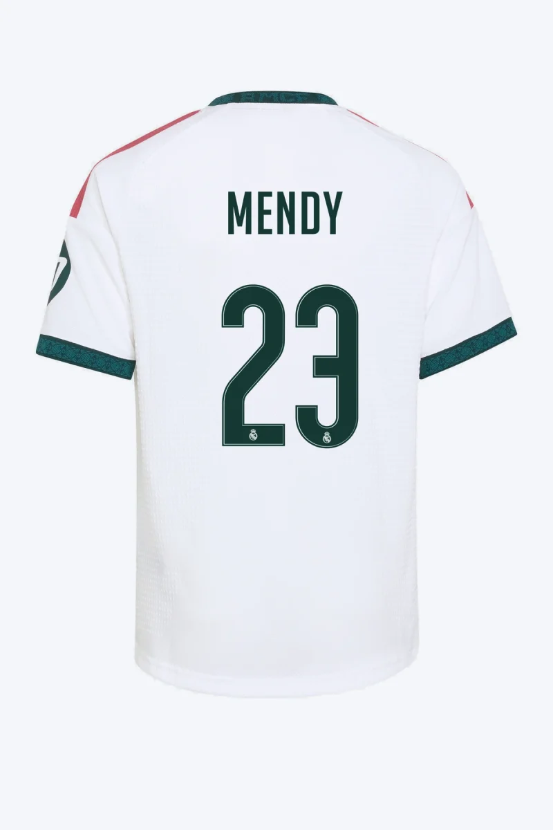 Mendy 23 Voetbalshirt - Real Madrid 26/27 Thuis Authentic Kids