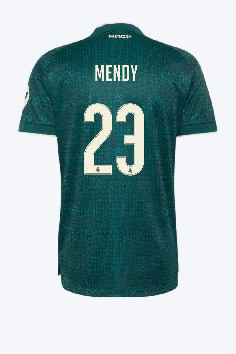 Mendy 23 Voetbalshirt - Real Madrid 26/27 Uit Authentic