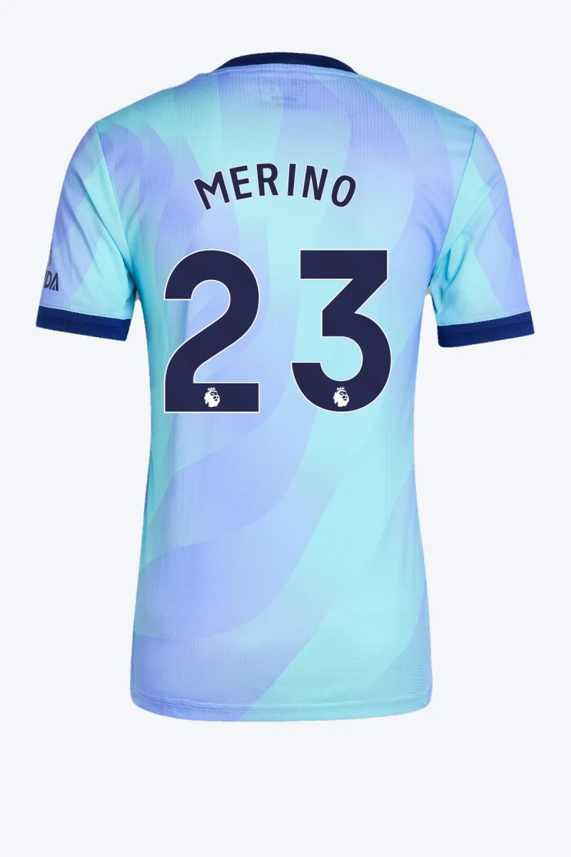 Merino 23 Voetbalshirt - Arsenal 24/25 Derde Authentic