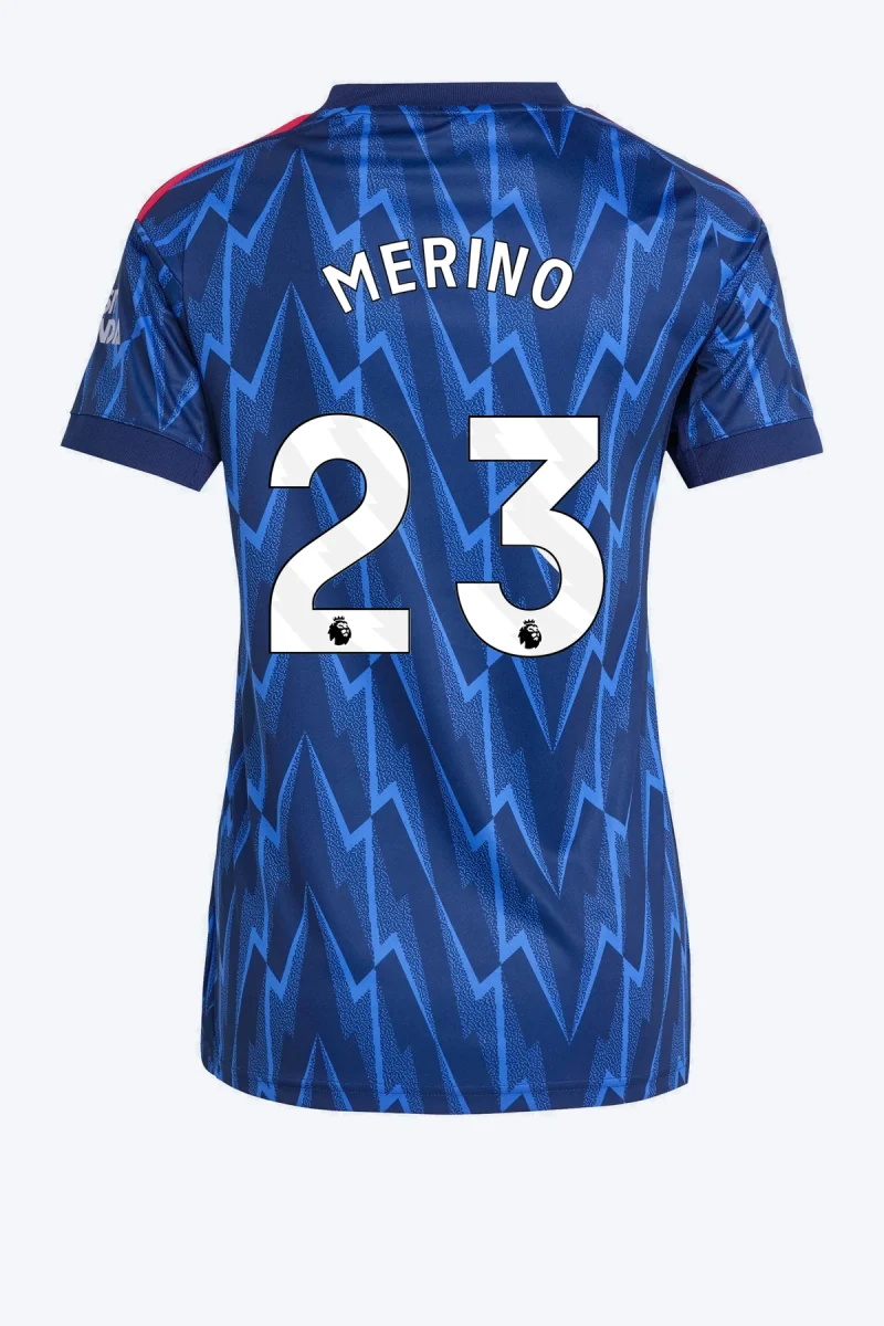 Merino 23 Voetbalshirt - Arsenal 25/26 Uit