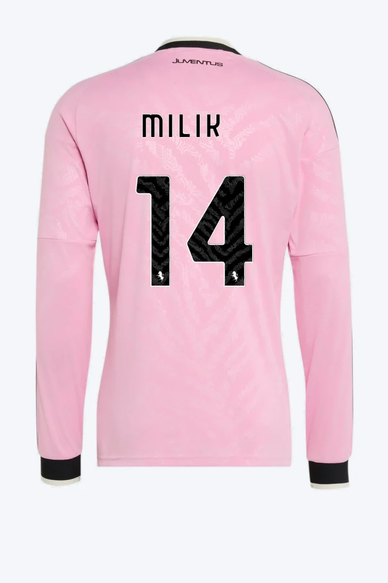 Milik 14 Voetbalshirt - Juventus 26/27 Uit Lange Mouw