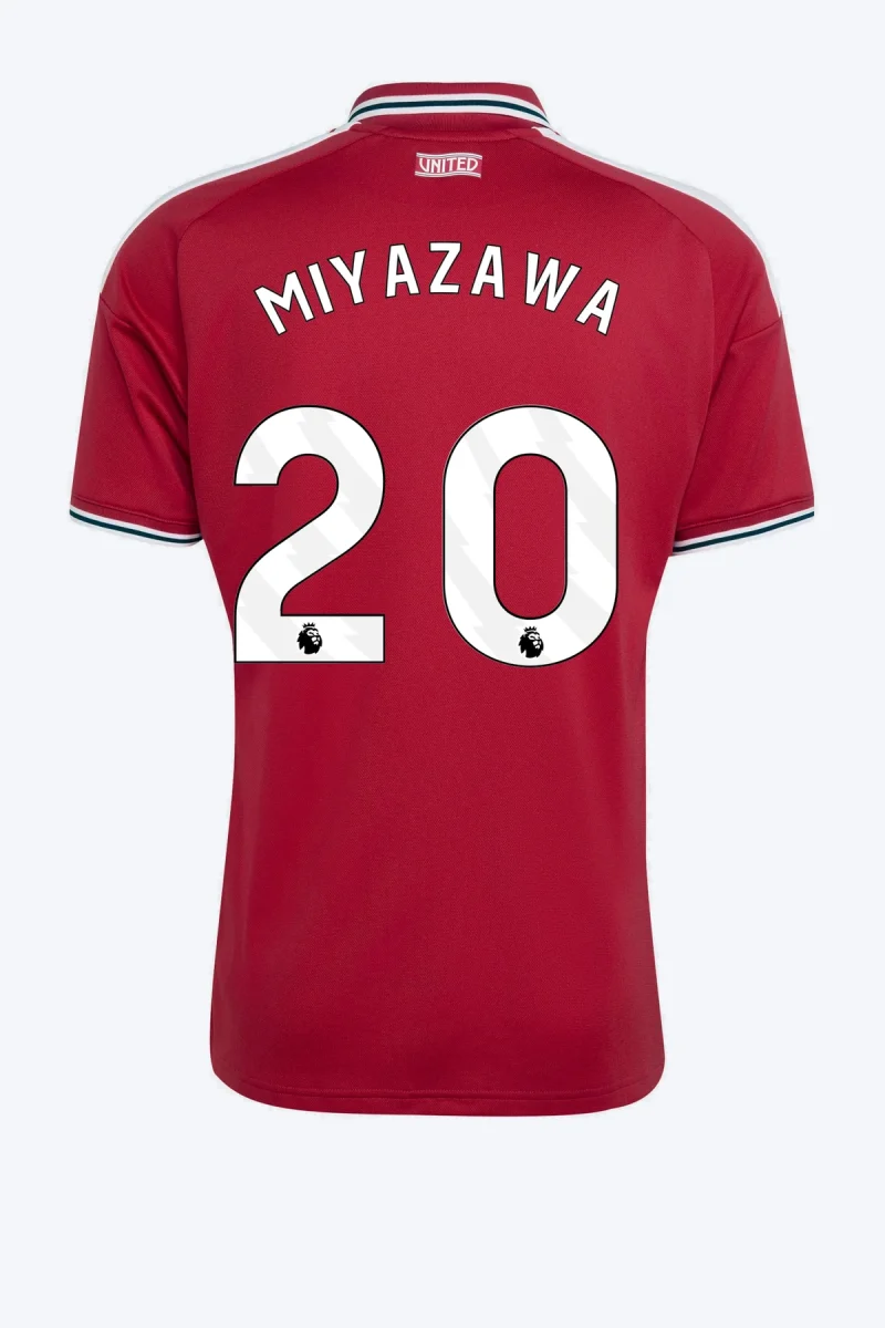 Miyazawa 20 Voetbalshirt - Manchester United 26/27 Thuis