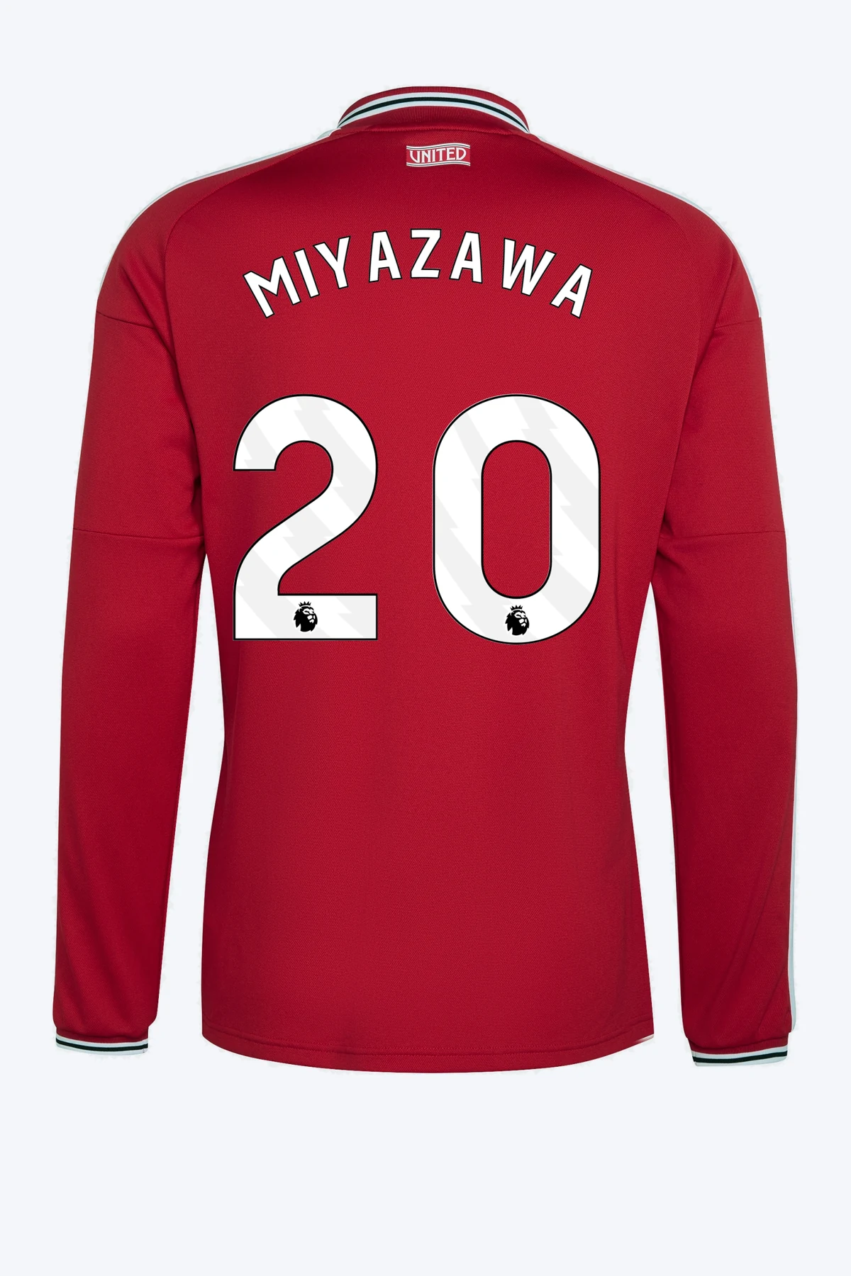 Miyazawa 20 Voetbalshirt - Manchester United 26/27 Thuis Lange Mouw