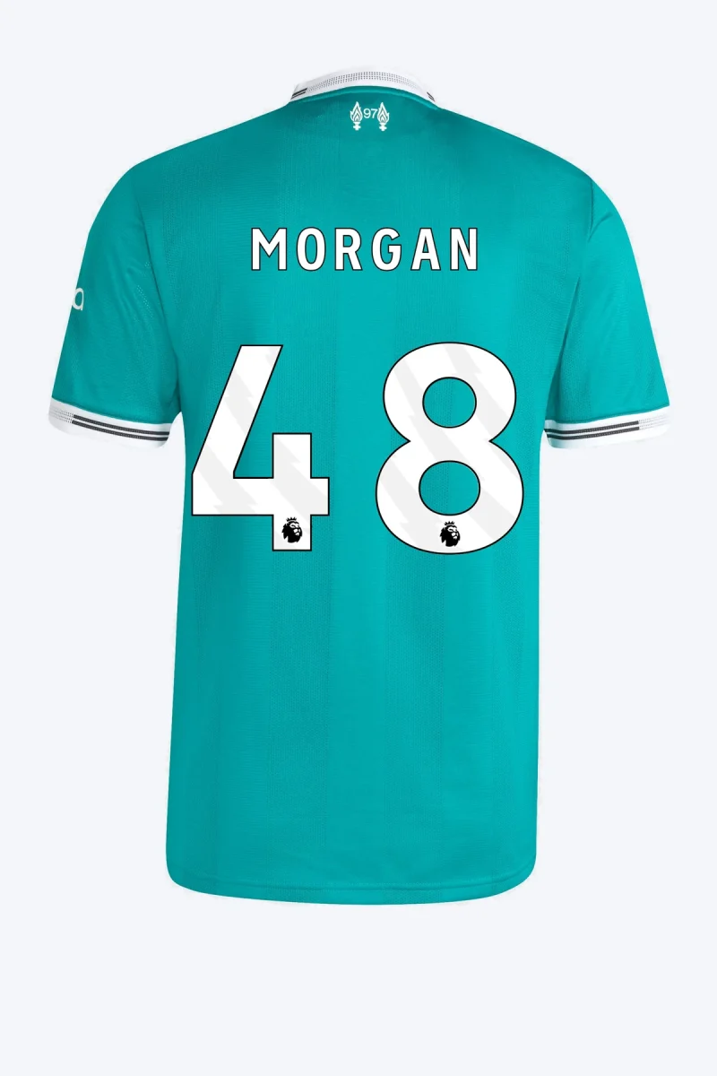 Morgan 48 Voetbalshirt - Liverpool FC 25/26 Derde Authentic