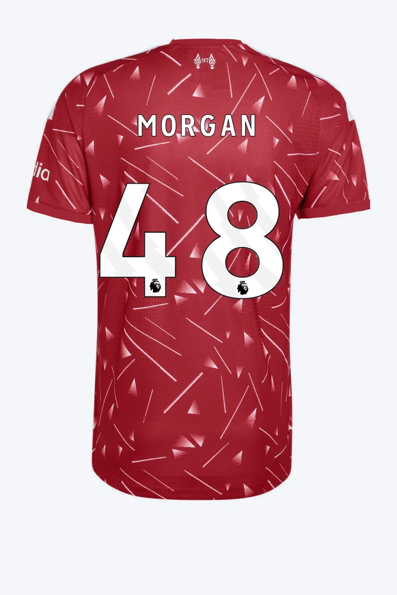 Morgan 48 Voetbalshirt - Liverpool FC 26/27 Thuis Authentic