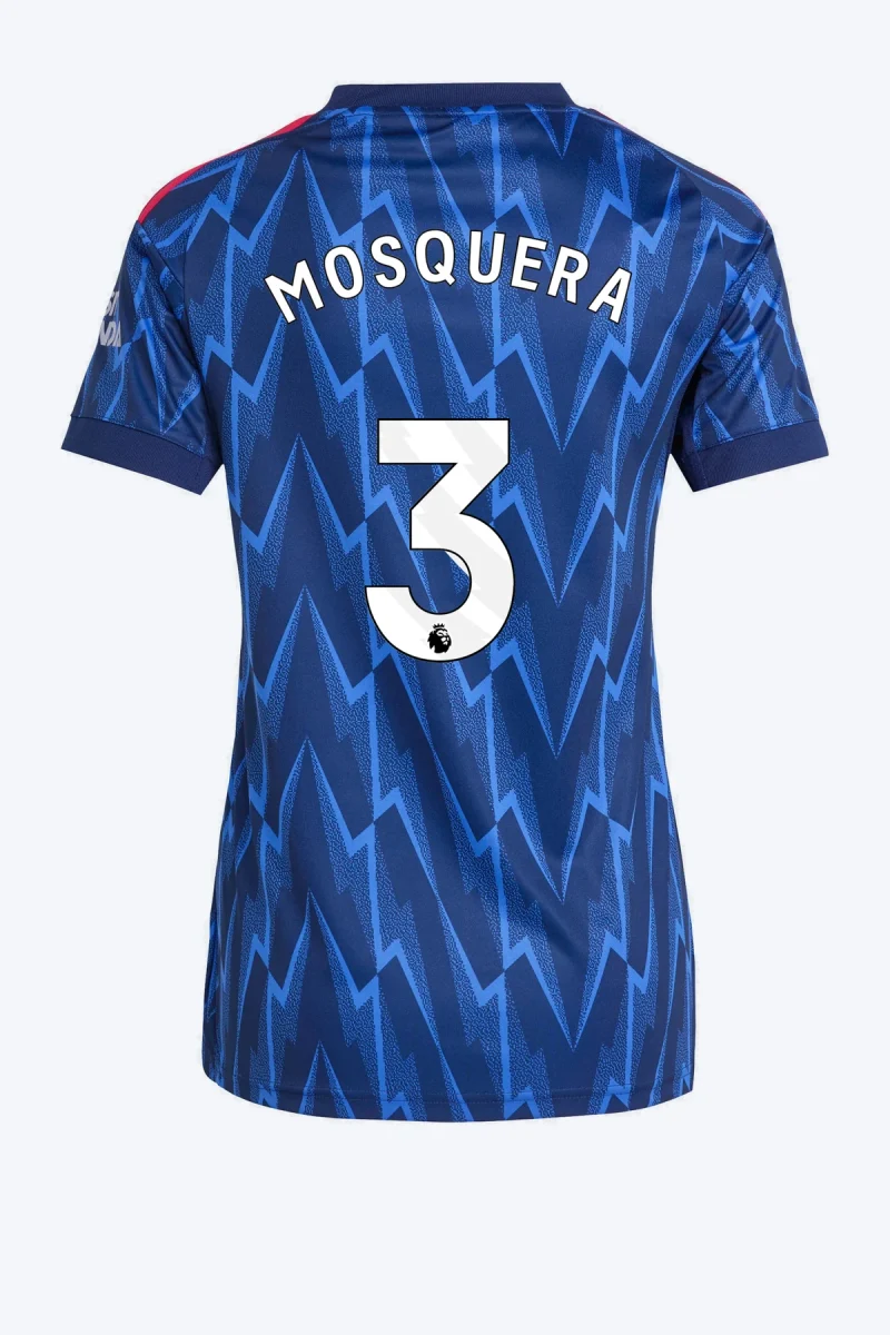 Mosquera 3 Voetbalshirt - Arsenal 25/26 Uit