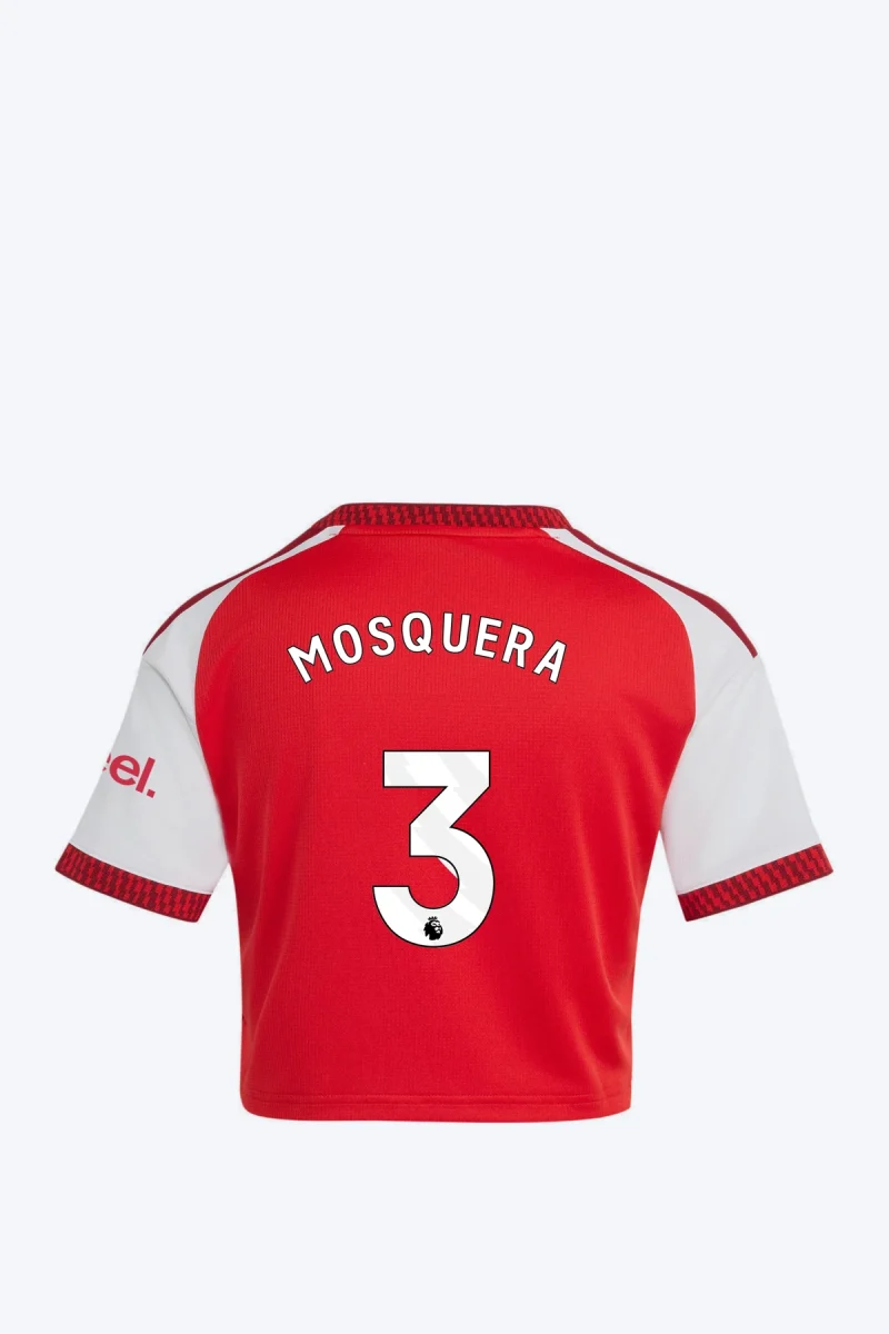 Mosquera 3 Voetbalshirt - Arsenal FC 26/27 Thuis Cropped