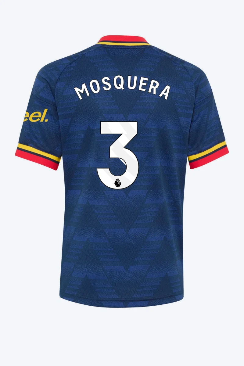 Mosquera 3 Voetbalshirt - Arsenal FC 26/27 Uit Kids
