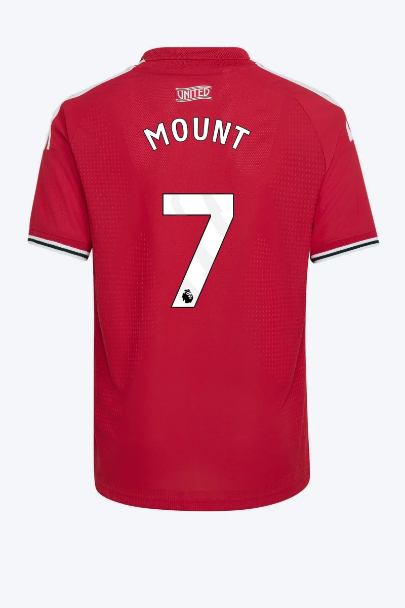 Mount 7 Voetbalshirt - Manchester United 26/27 Thuis Authentic Kids
