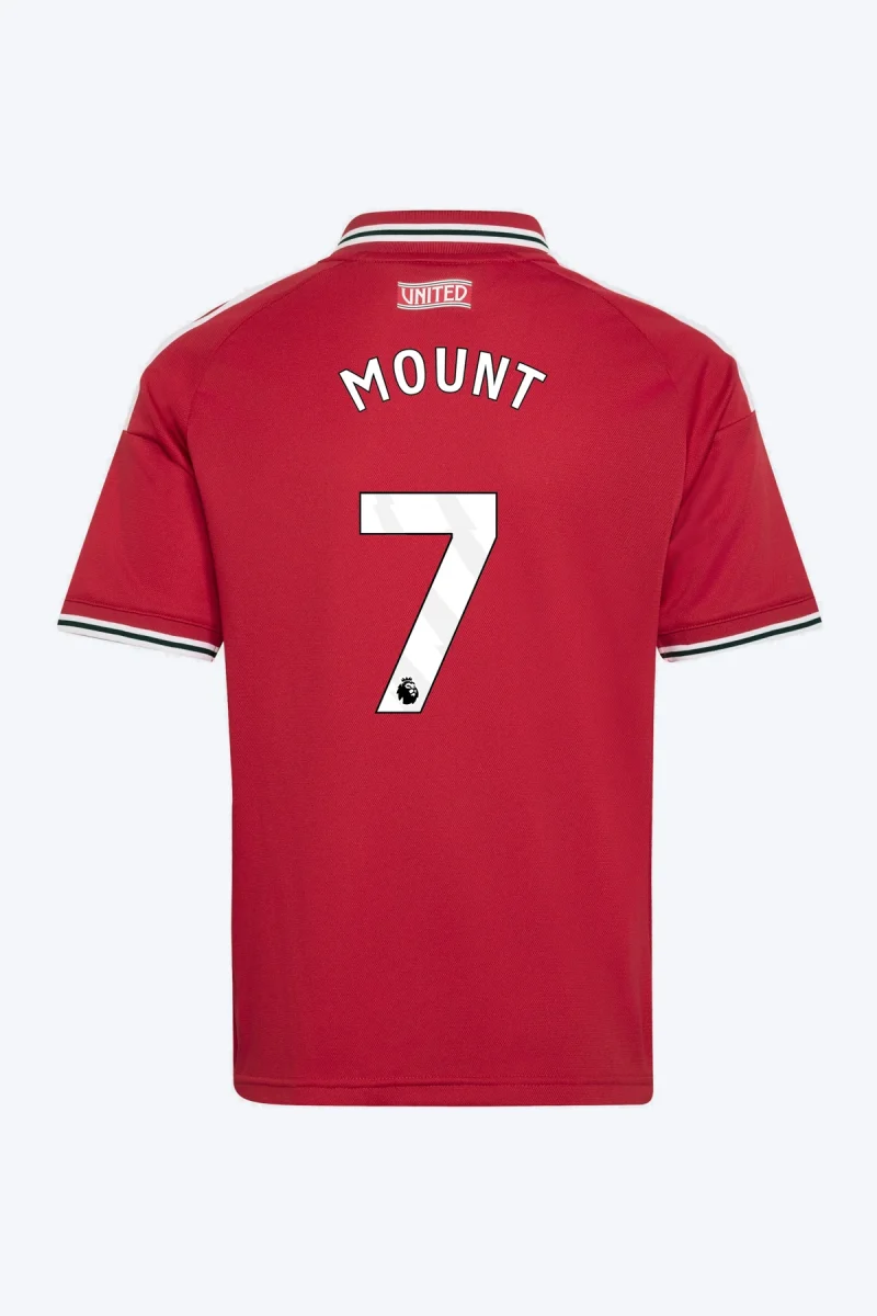 Mount 7 Voetbalshirt - Manchester United 26/27 Thuis Kids