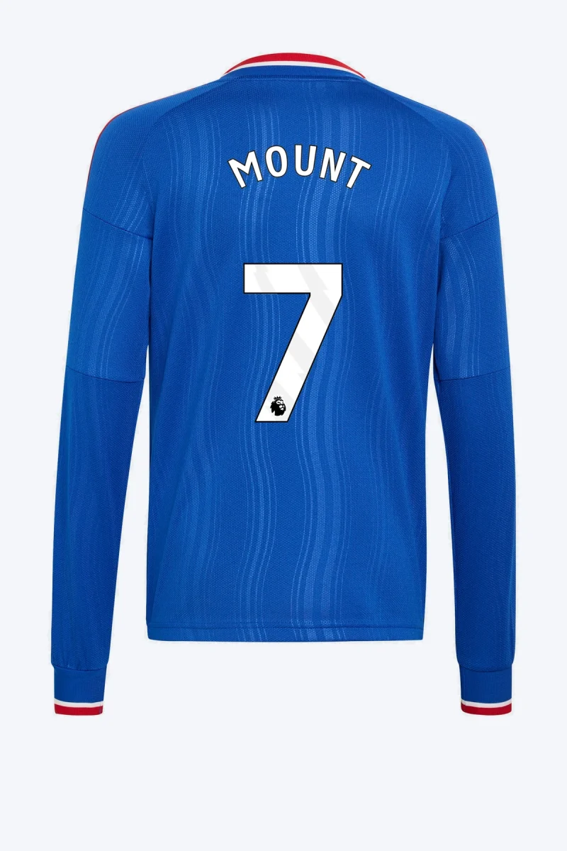 Mount 7 Voetbalshirt - Manchester United 26/27 Uit Kids Longsleeve