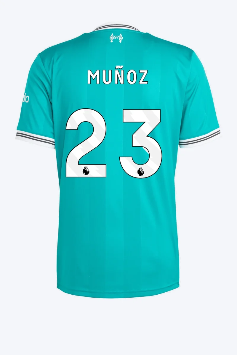 Muñoz 23 Voetbalshirt - Liverpool FC 25/26 Derde