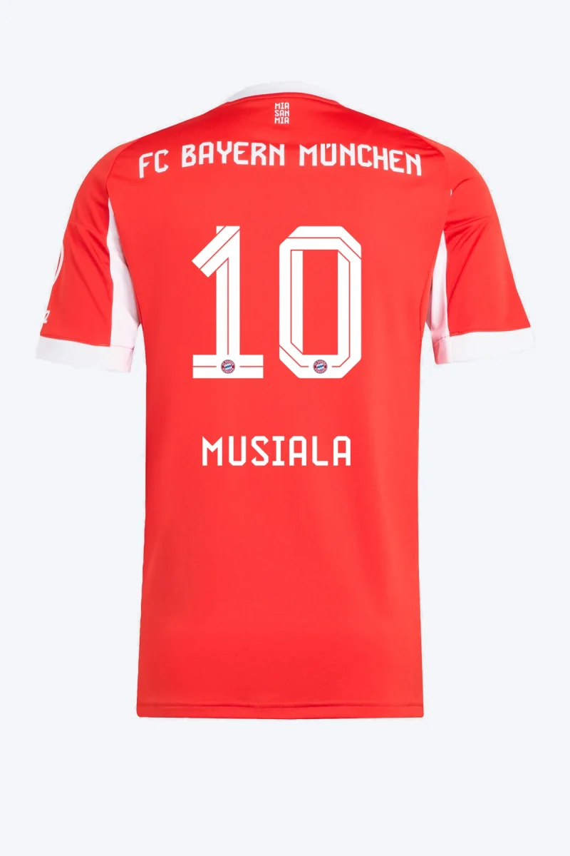 Musiala 10 Voetbalshirt - FC Bayern 25/26 Thuis