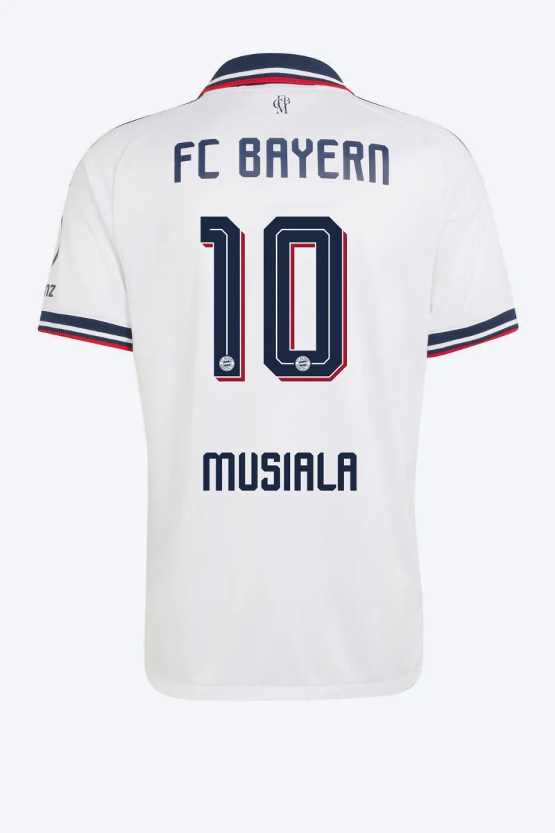 Musiala 10 Voetbalshirt - FC Bayern 26/27 Uit Authentic