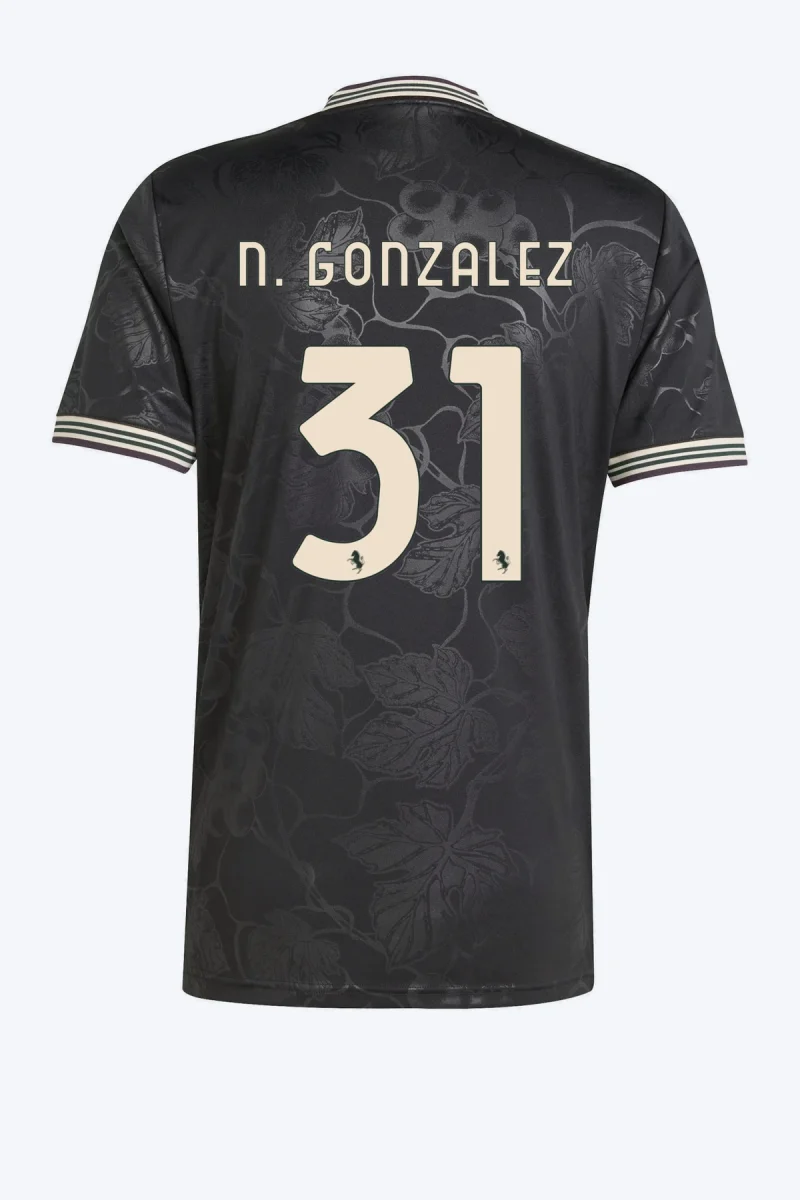 N. Gonzalez 31 Voetbalshirt - Juventus 25/26 Derde
