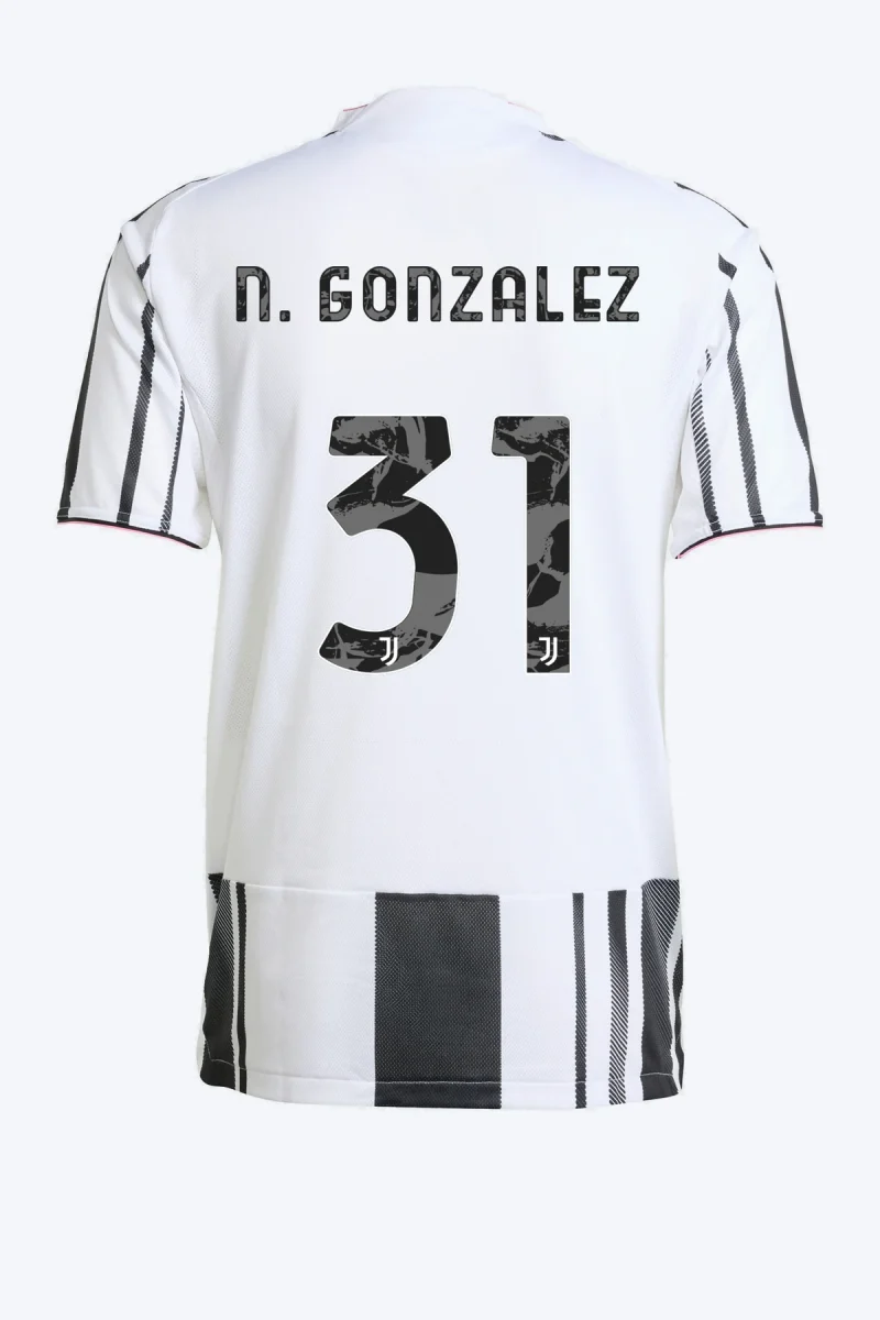 N. Gonzalez 31 Voetbalshirt - Juventus 25/26 Thuis Authentic