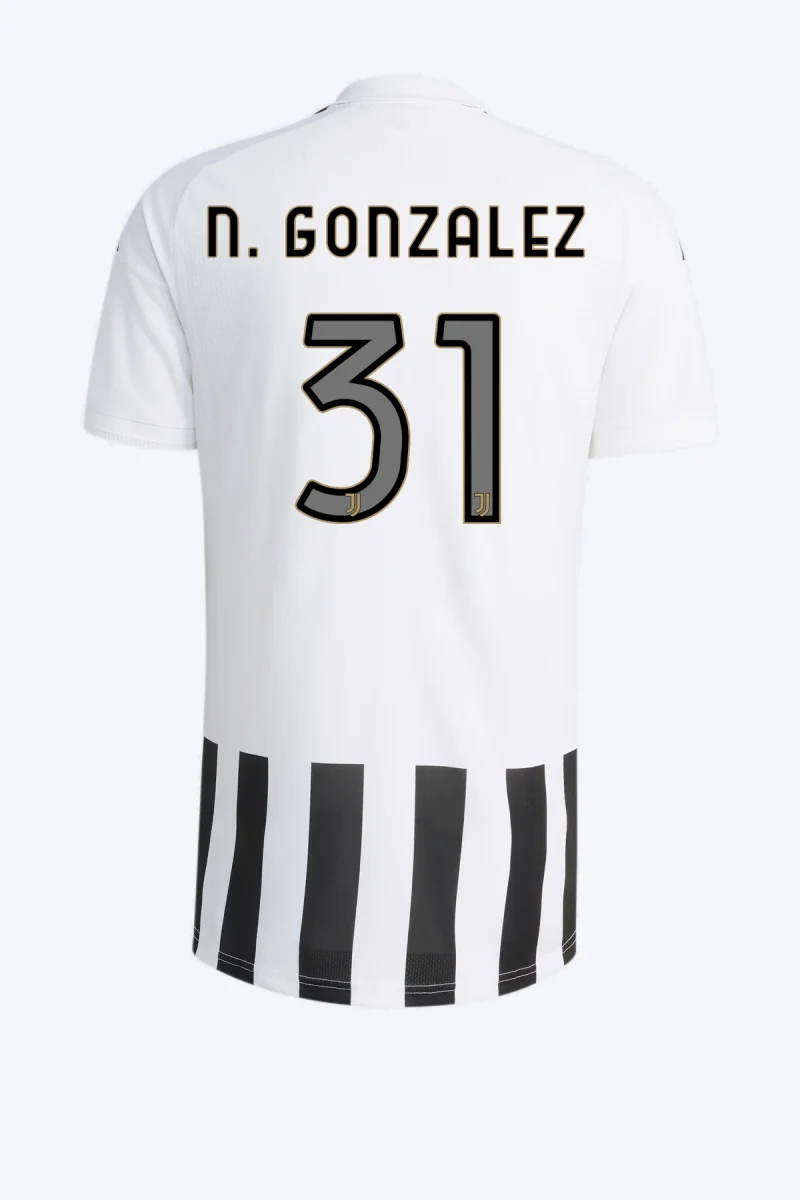 N. Gonzalez 31 Voetbalshirt - Juventus 26/27 Thuis Authentic